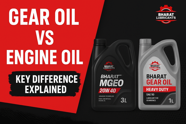 Gear Oil vs Engine Oil – Complete Difference Explained