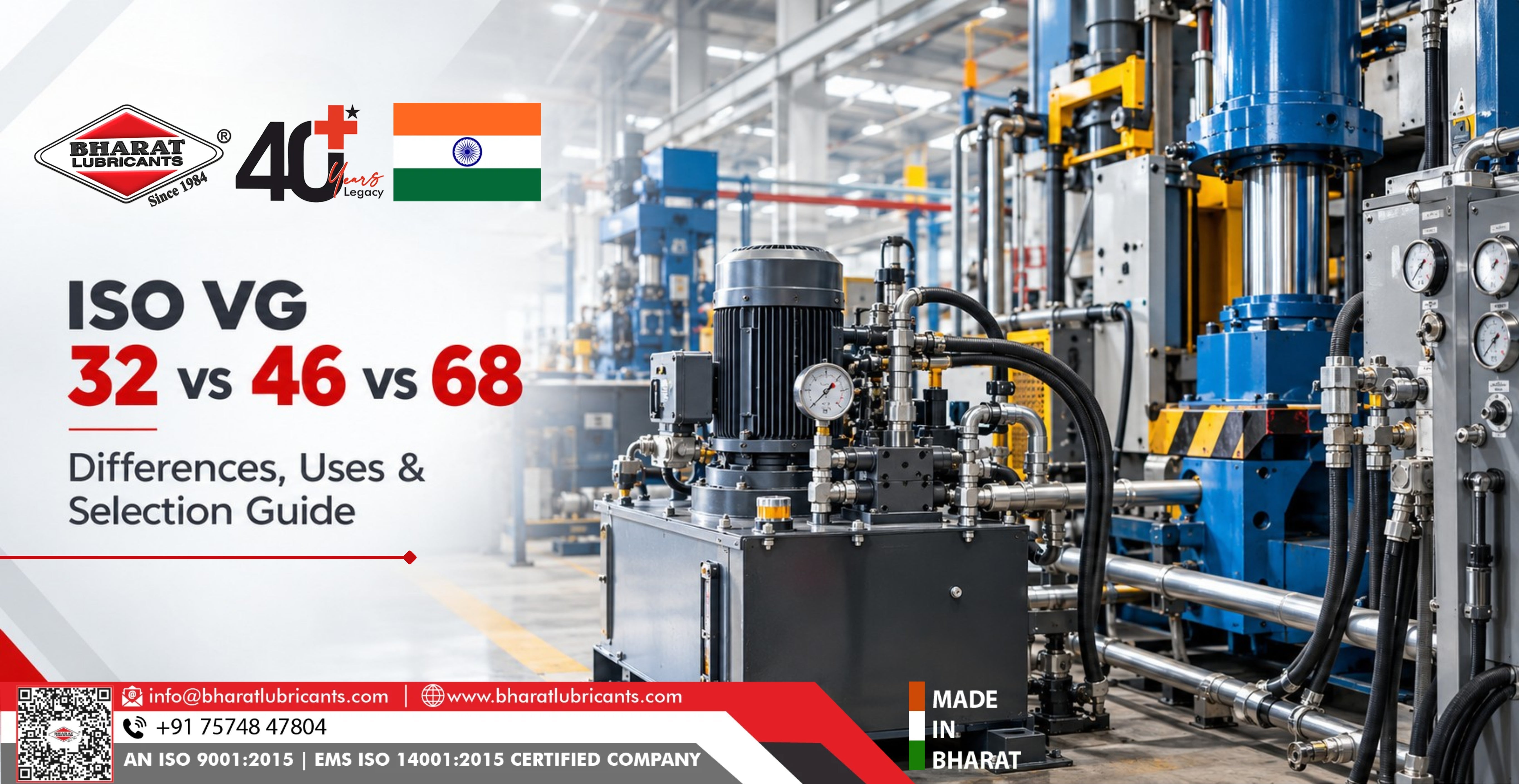 Best ISO VG 32 vs 46 vs 68 Hydraulic Oil