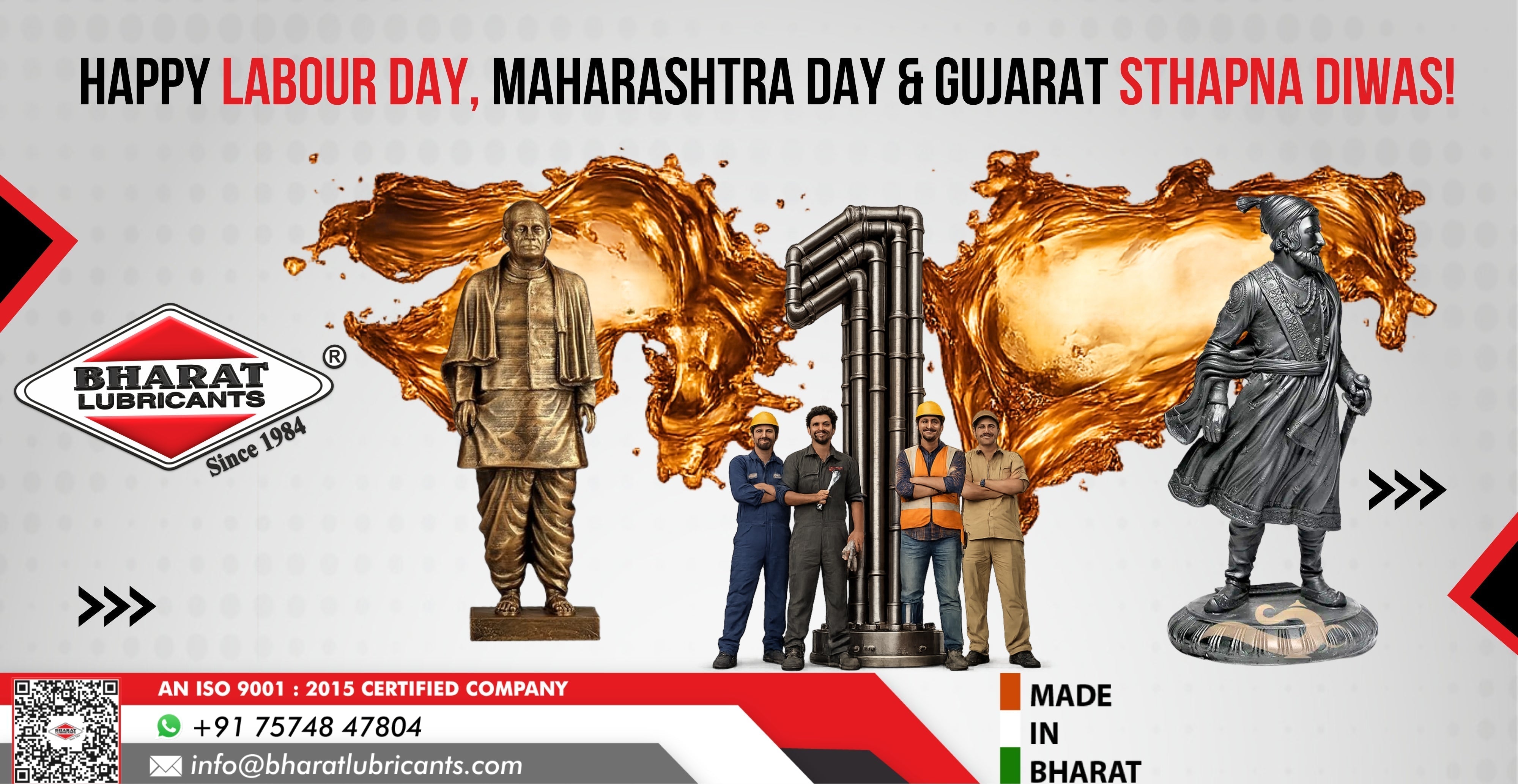 International Labour Day, Maharashtra Day & Gujarat Foundation Day 2026 — History, Significance & India's Growth Story