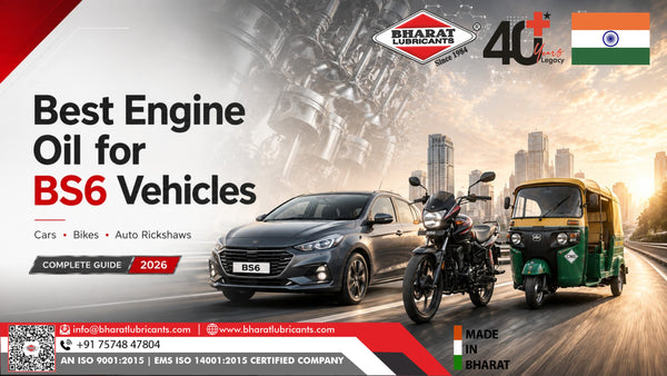 Best engine oil for BS6 Vehicles in india