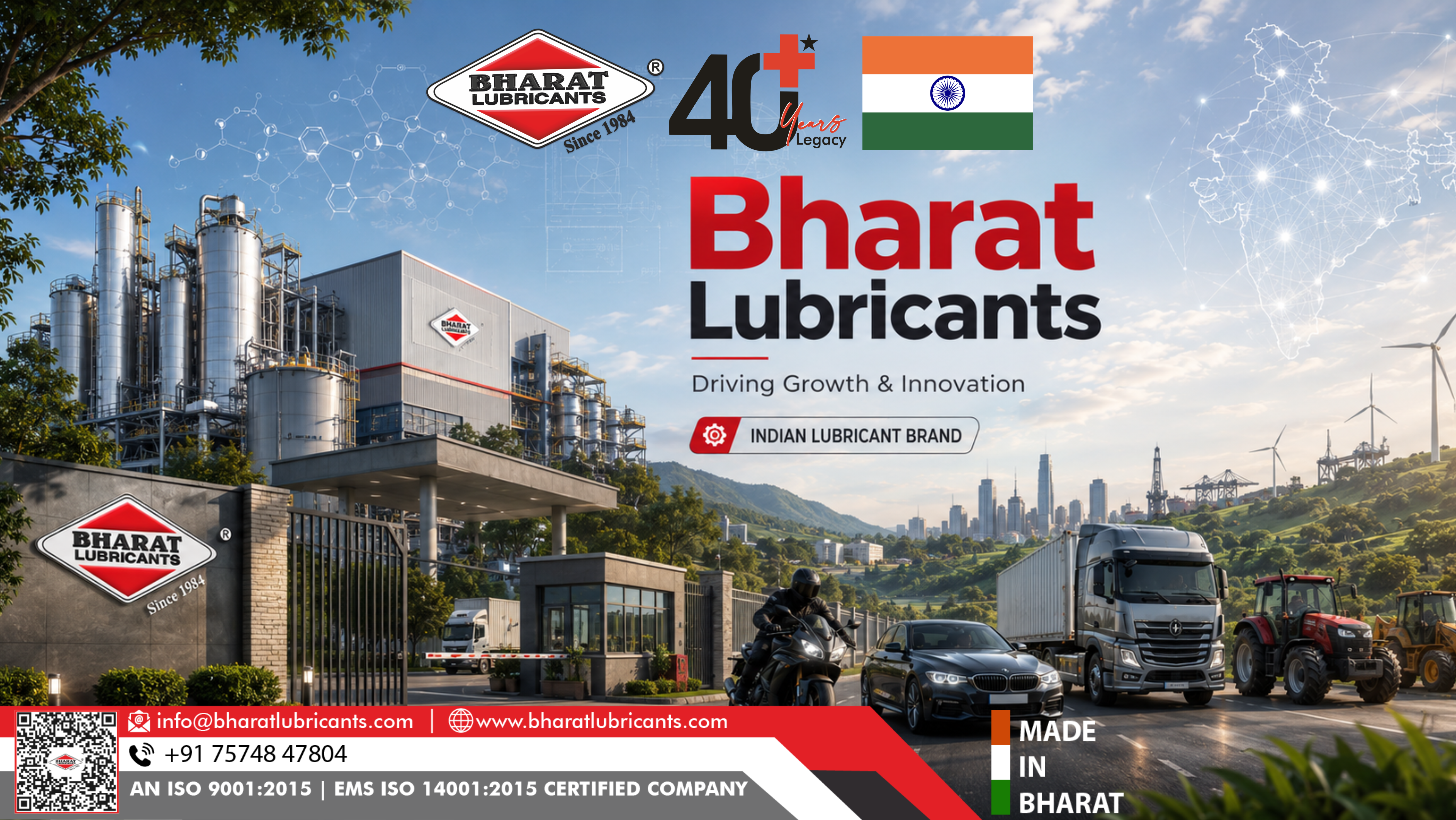 Bharat Lubricants: A Fast-Growing Indian Lubricant Brand Driving Growth &amp; Innovation