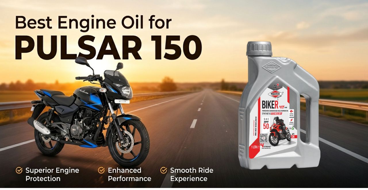 Best Engine Oil for Pulsar 150 | Bharat Lubricants