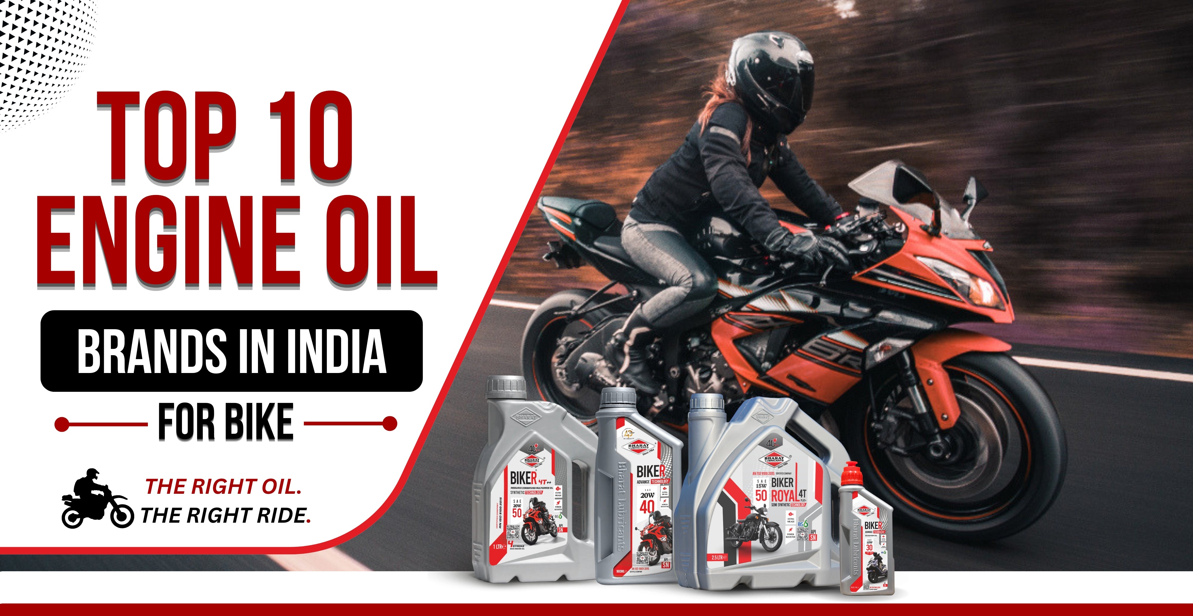 Top 10 Engine Oil Brands in India for Bikes 