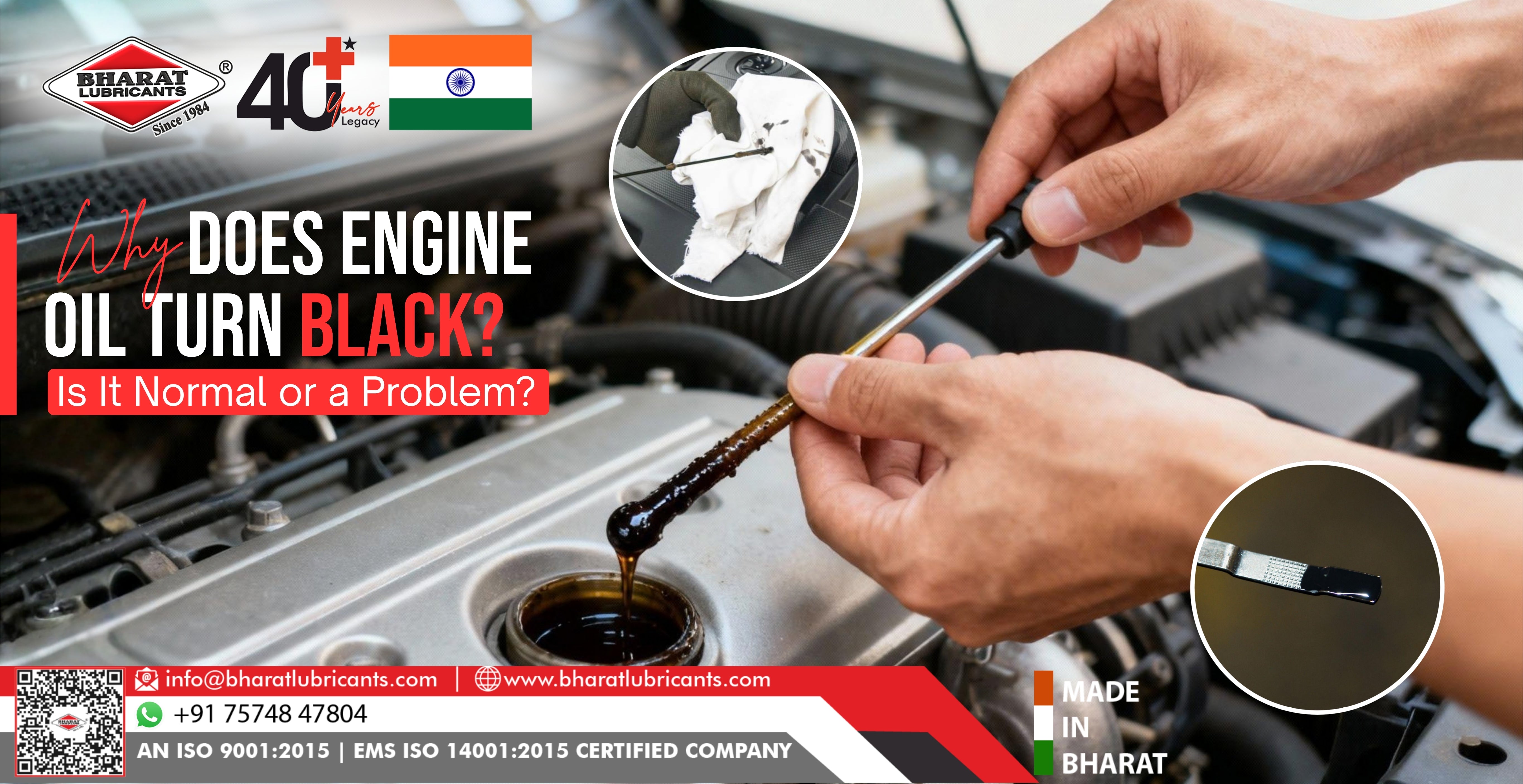 Why Does Engine Oil Turn Black?