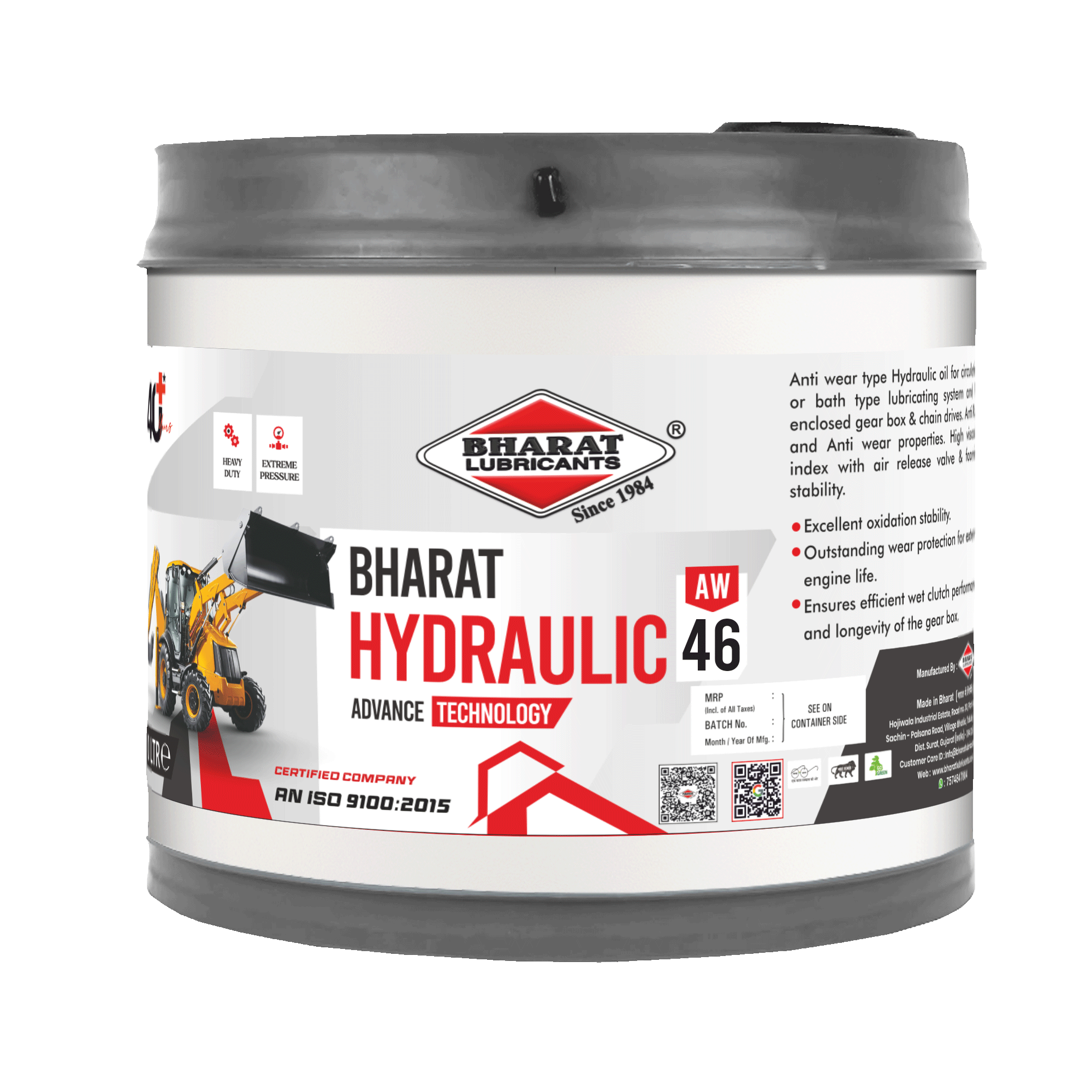 Bharat Hydraulic Oil AW 46