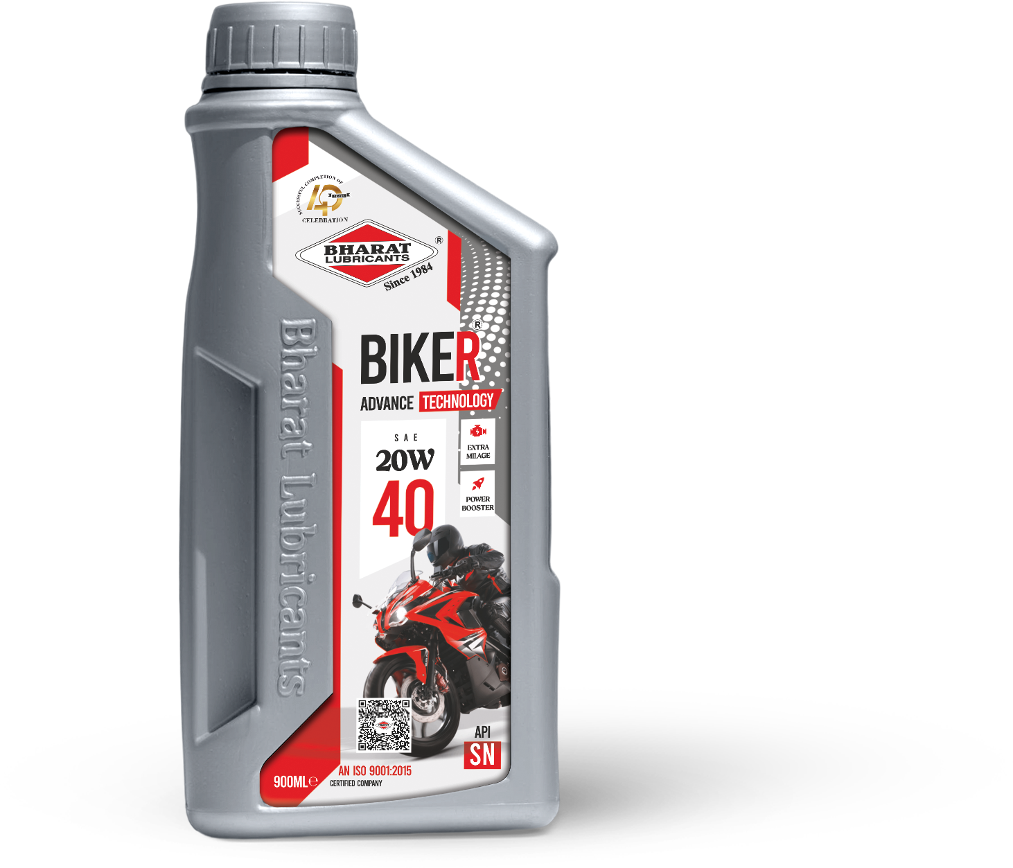 BHARAT Biker 20W40 (AT) – Advanced 4-Stroke Engine Oil for 125cc Bikes