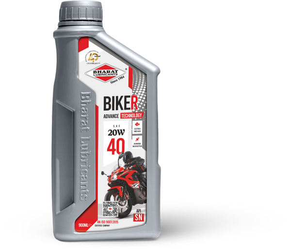 BHARAT Biker 20W40 (AT) – Advanced 4-Stroke Engine Oil for 125cc Bikes