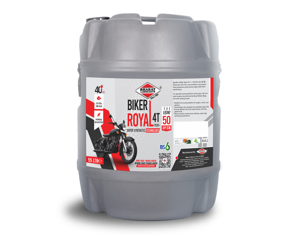 BHARAT Biker Royal 4T Plus 15W/50 (AT) API SN