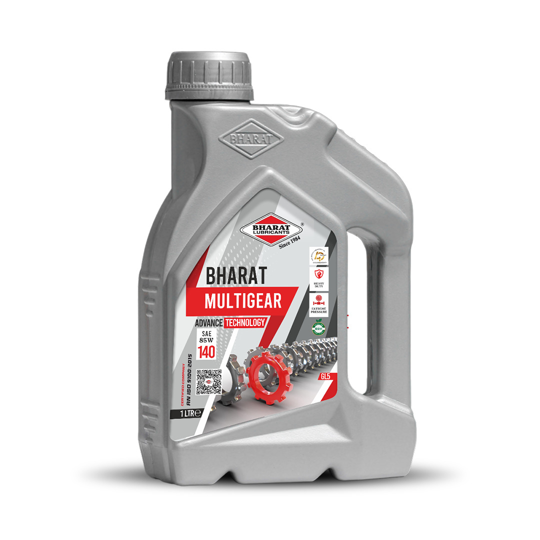BHARAT MULTIGEAR 85W140 – Premium Extreme Pressure Multigrade Gear Oil