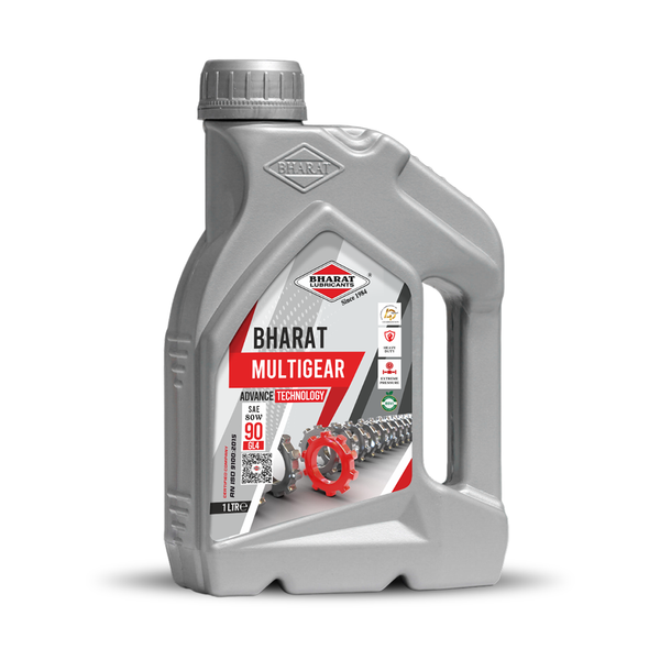 BHARAT MULTIGEAR 80W90 – Premium Multi-Grade Extreme Pressure Gear Oil