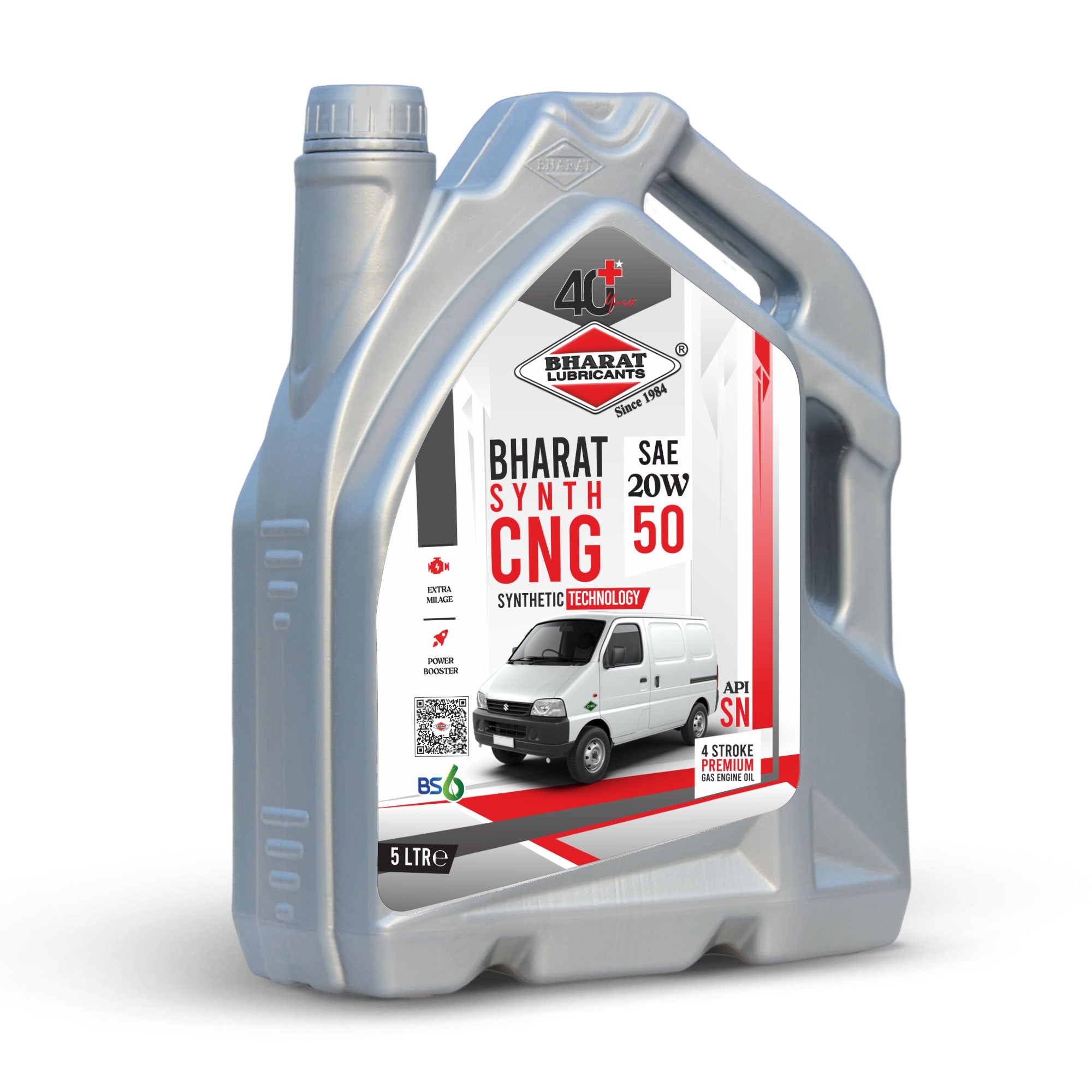 Bharat CNG MGEO 20W50 API SM