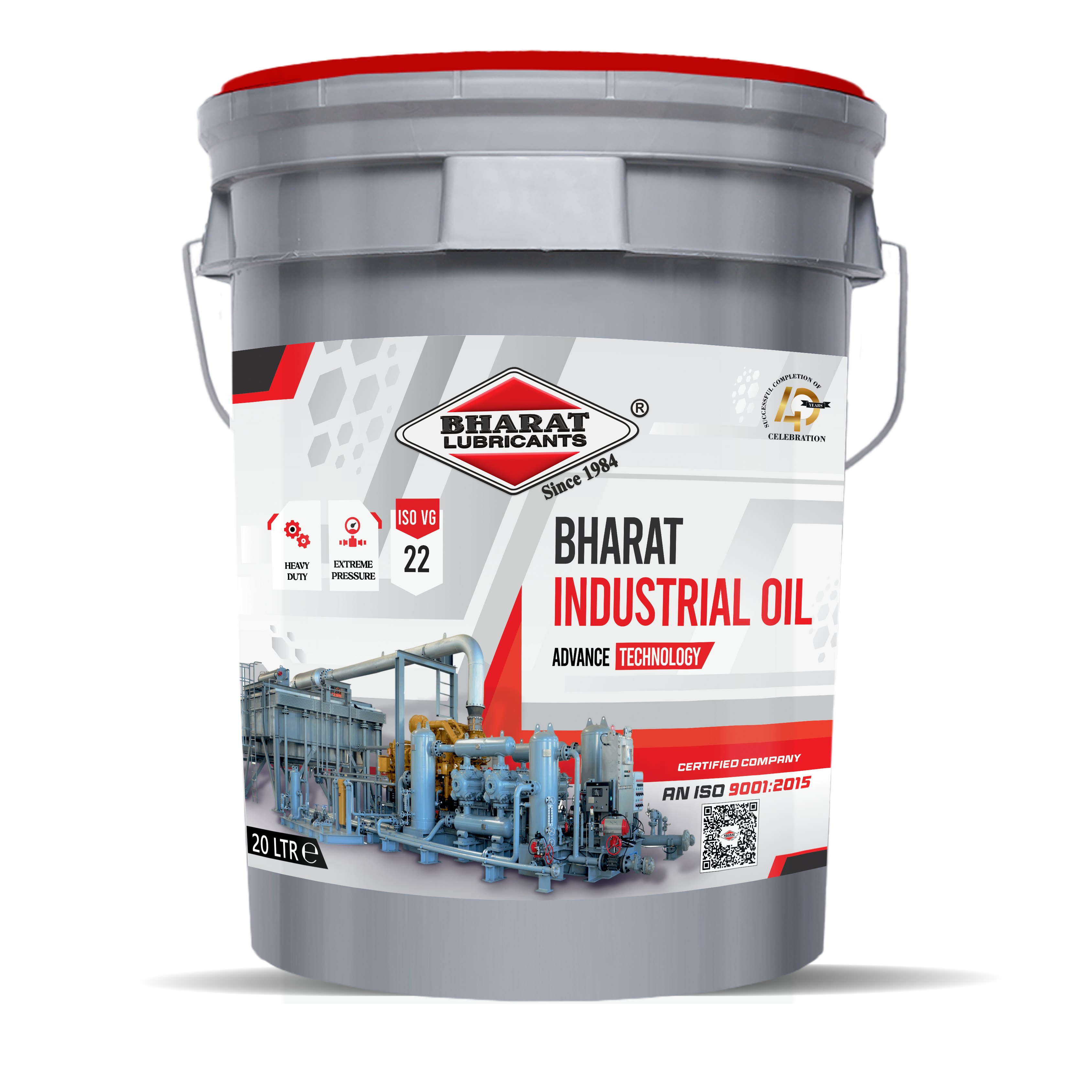 BHARAT INDUSTRIAL ISO VG 22 OIL