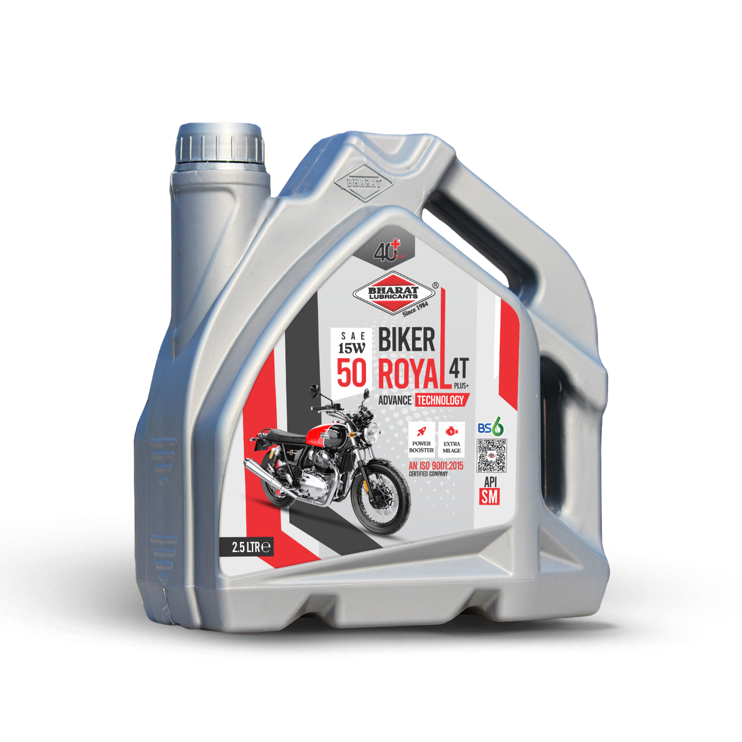 BHARAT Biker Royal 4T Plus 15W/50 (AT) API SM