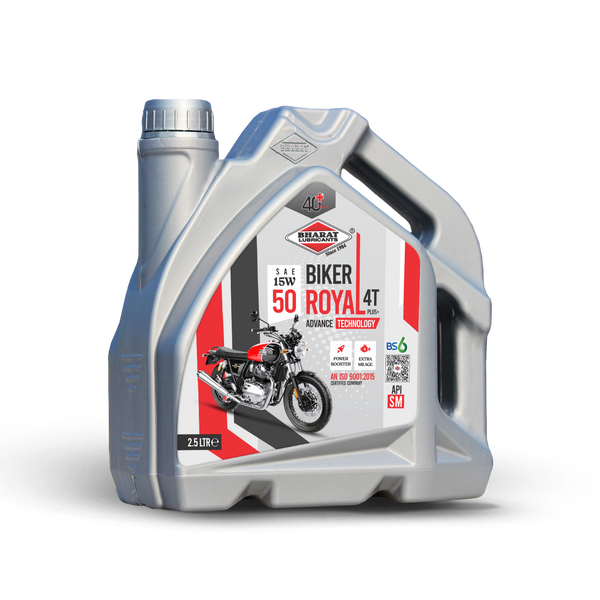 Top 15W50 API SM Engine Oil for Royal Enfield Bikes