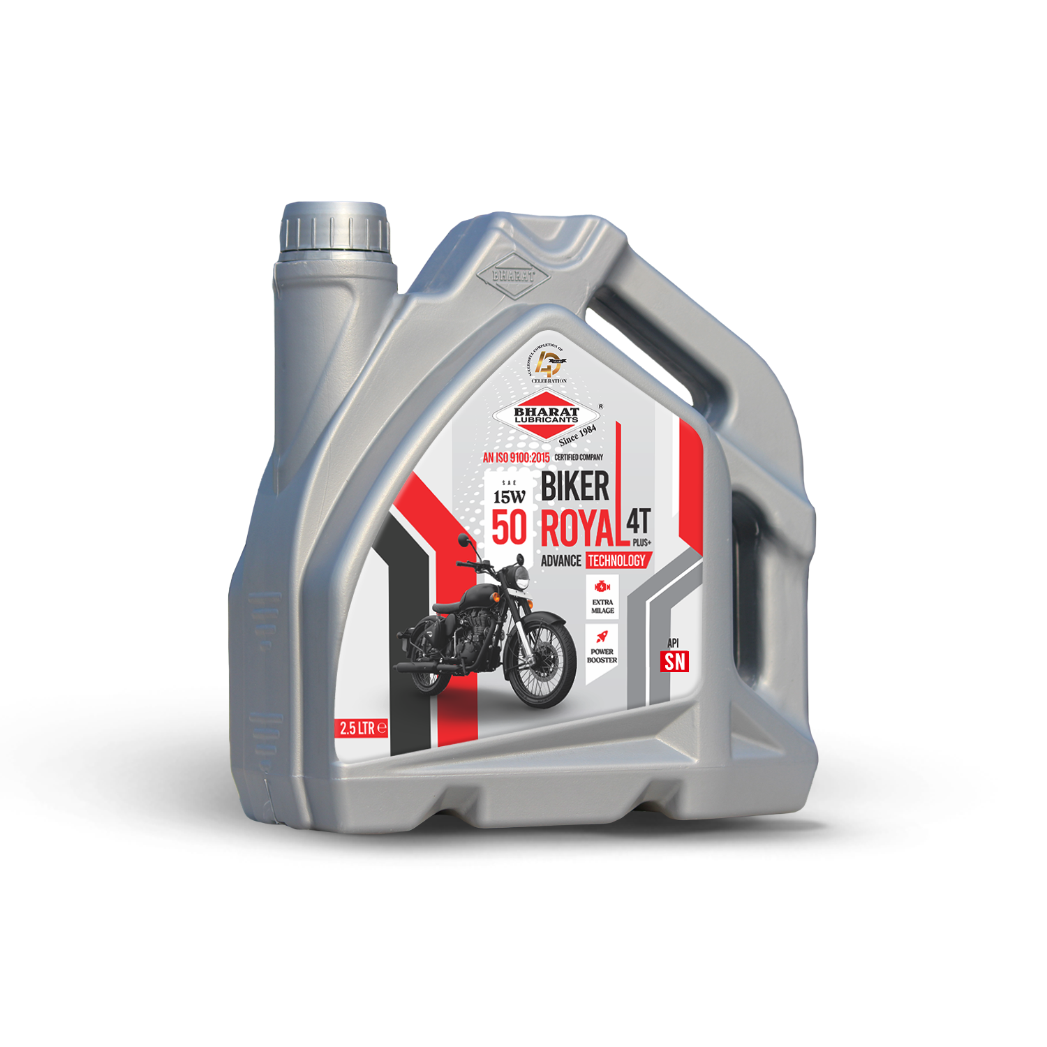 BHARAT BIKER ROYAL 15W50 – Semi-Synthetic Engine Oil for Air-Cooled Motorcycles