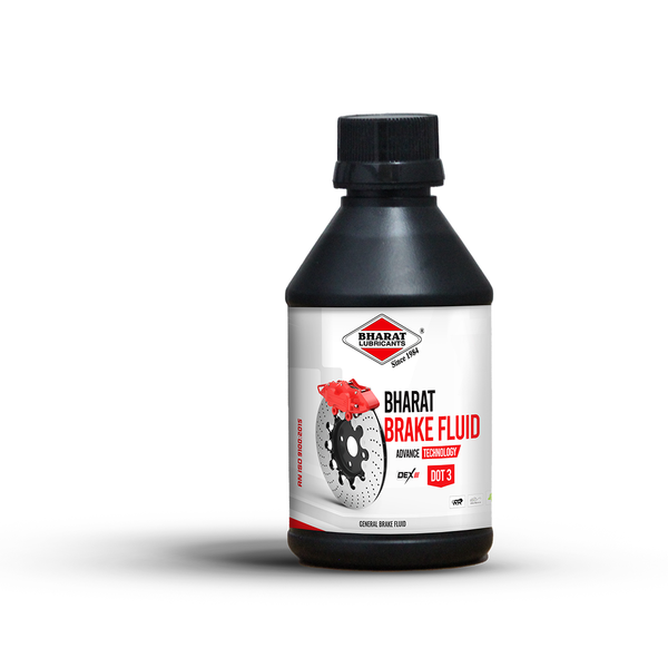 BHARAT Brake Fluid DOT 3 – Premium Synthetic Hydraulic Brake & Clutch Fluid