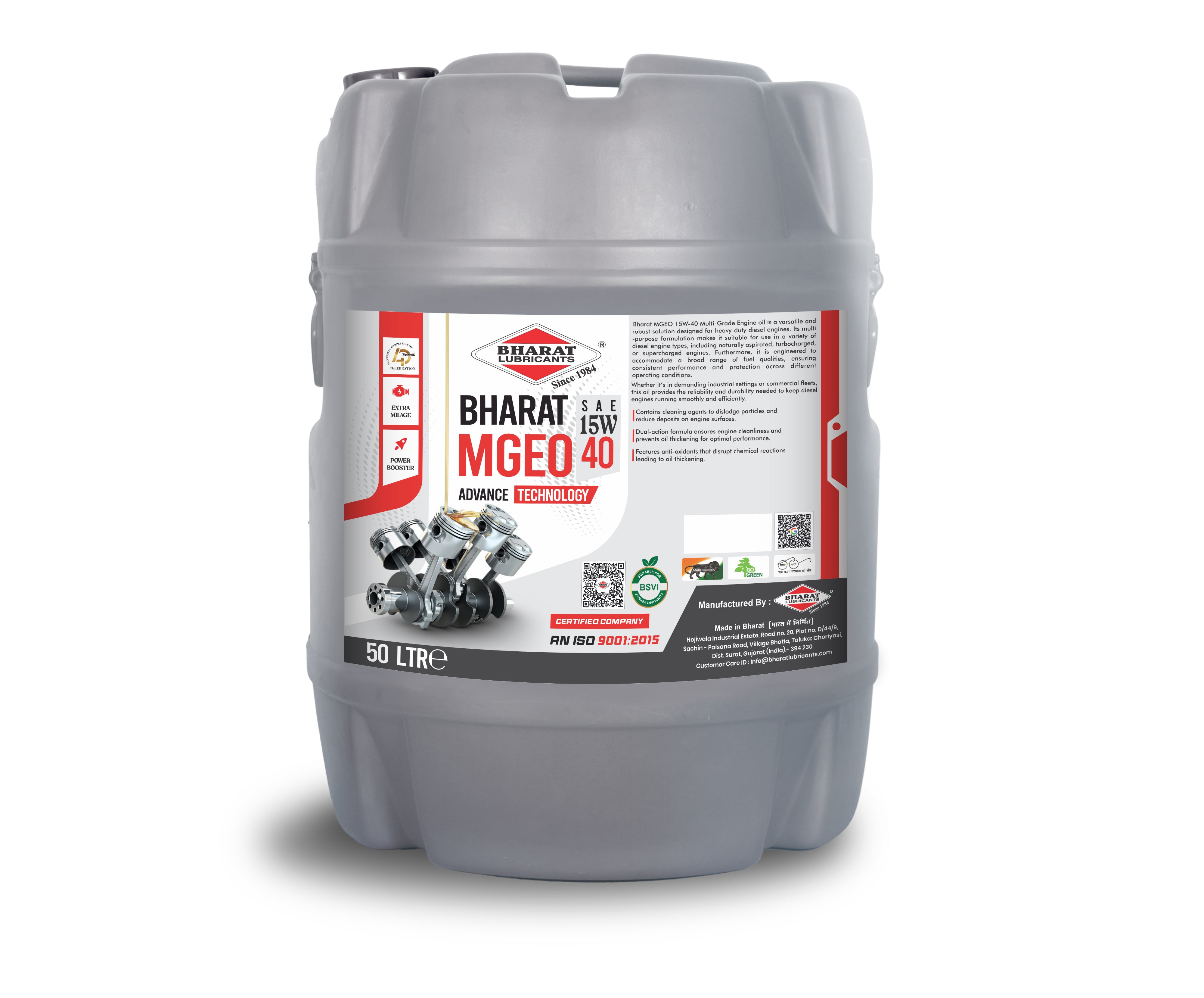 Best 15W-40 CI-4+ Heavy Duty Diesel Engine Oil in ahmadabad