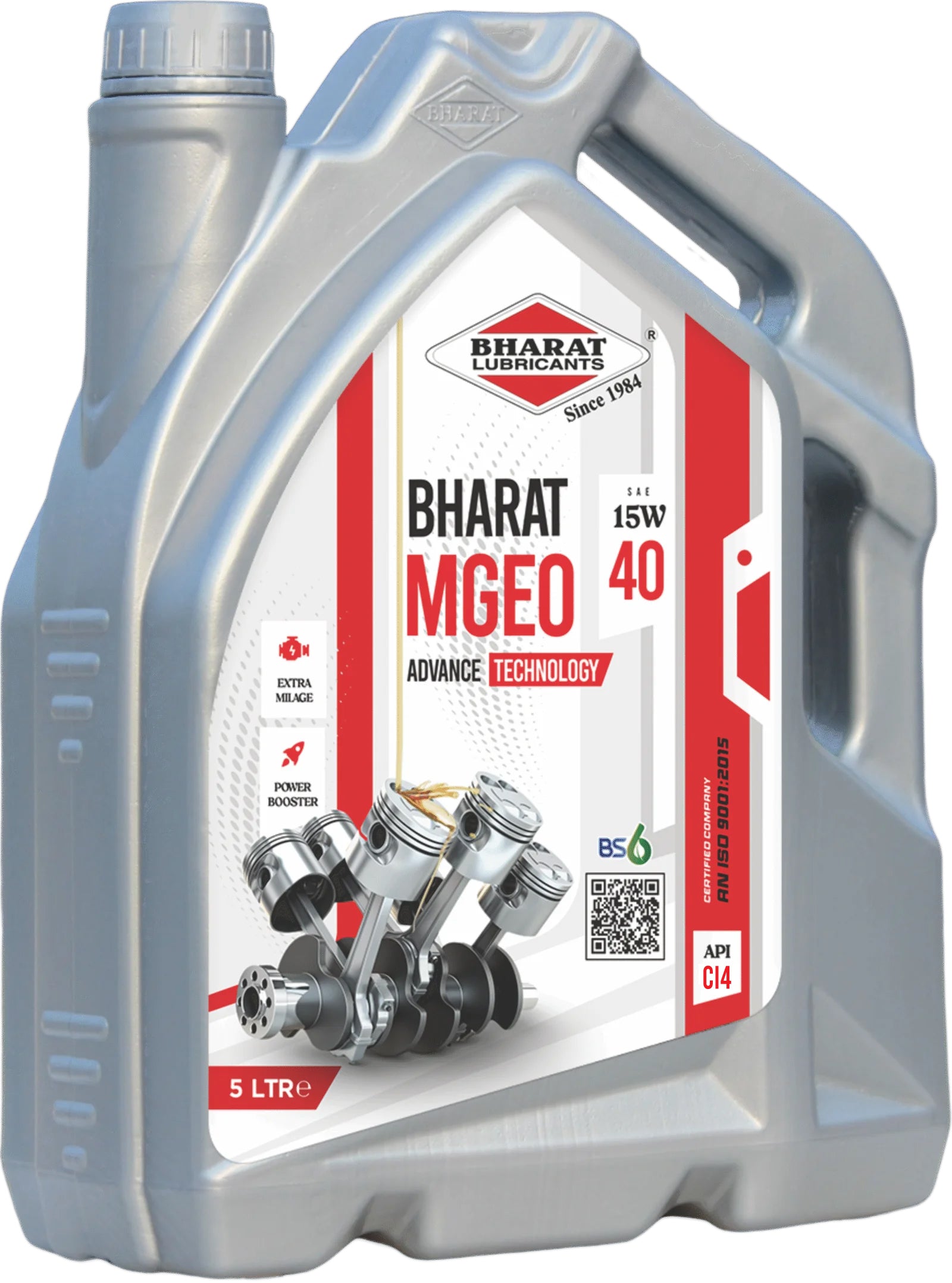 BHARAT MGEO 15W-40 CI-4