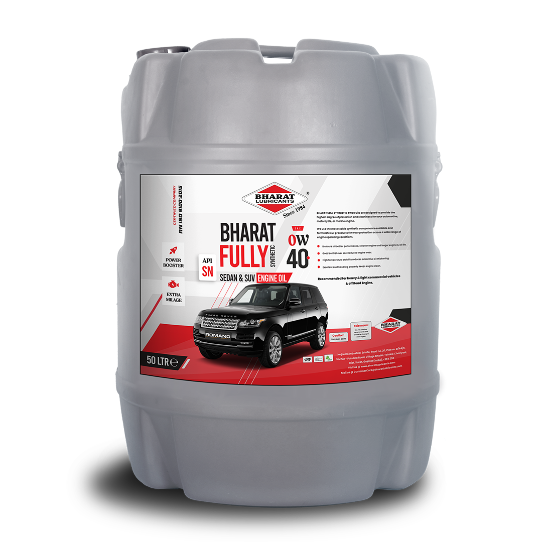 Best Fully Synthetic 0W40 Engine Oil for Premium Cars, SUVs, Turbocharged BS6 Engines