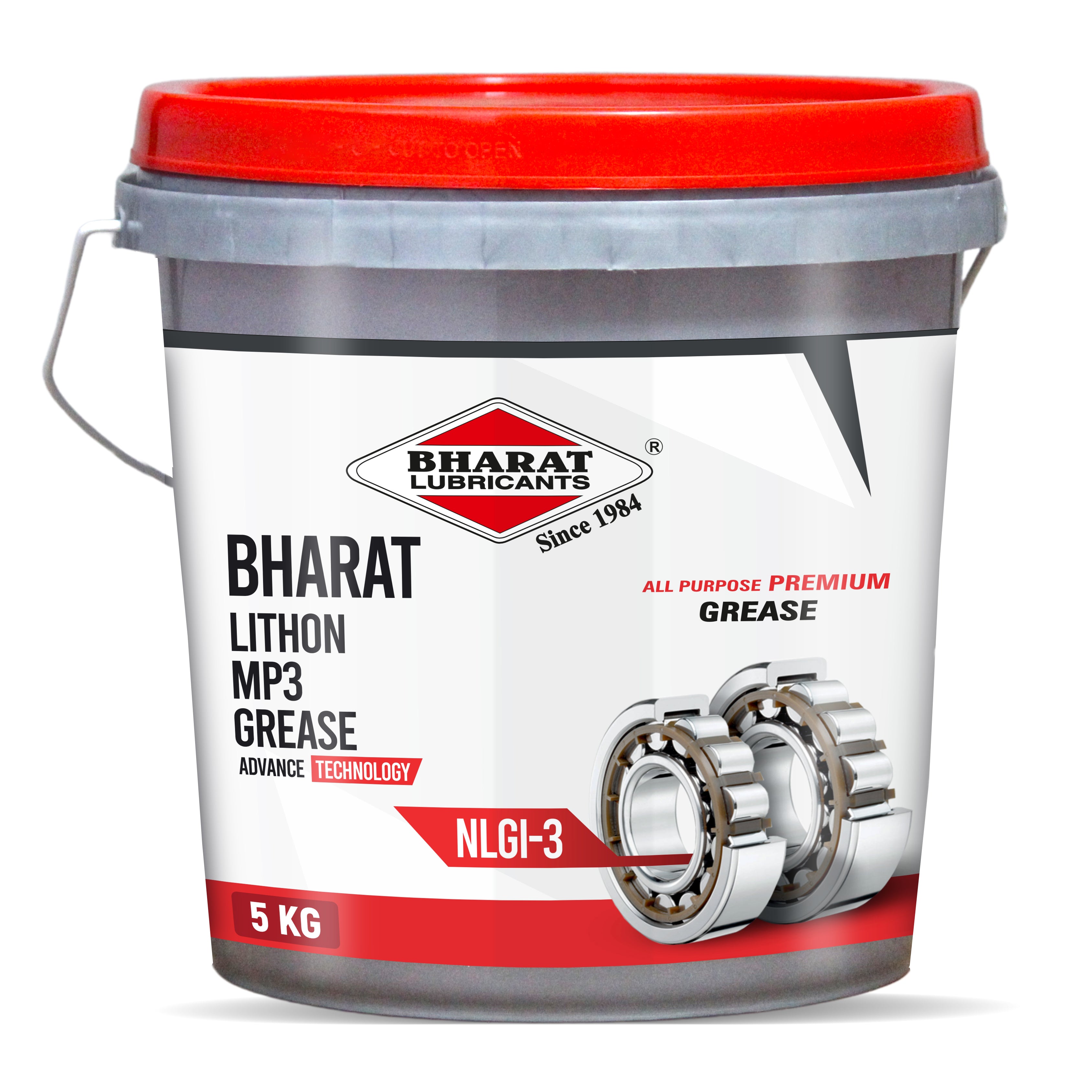Best Multipurpose Lithium Grease NLGI-3 for Automotive, Industrial Agricultural Applications 