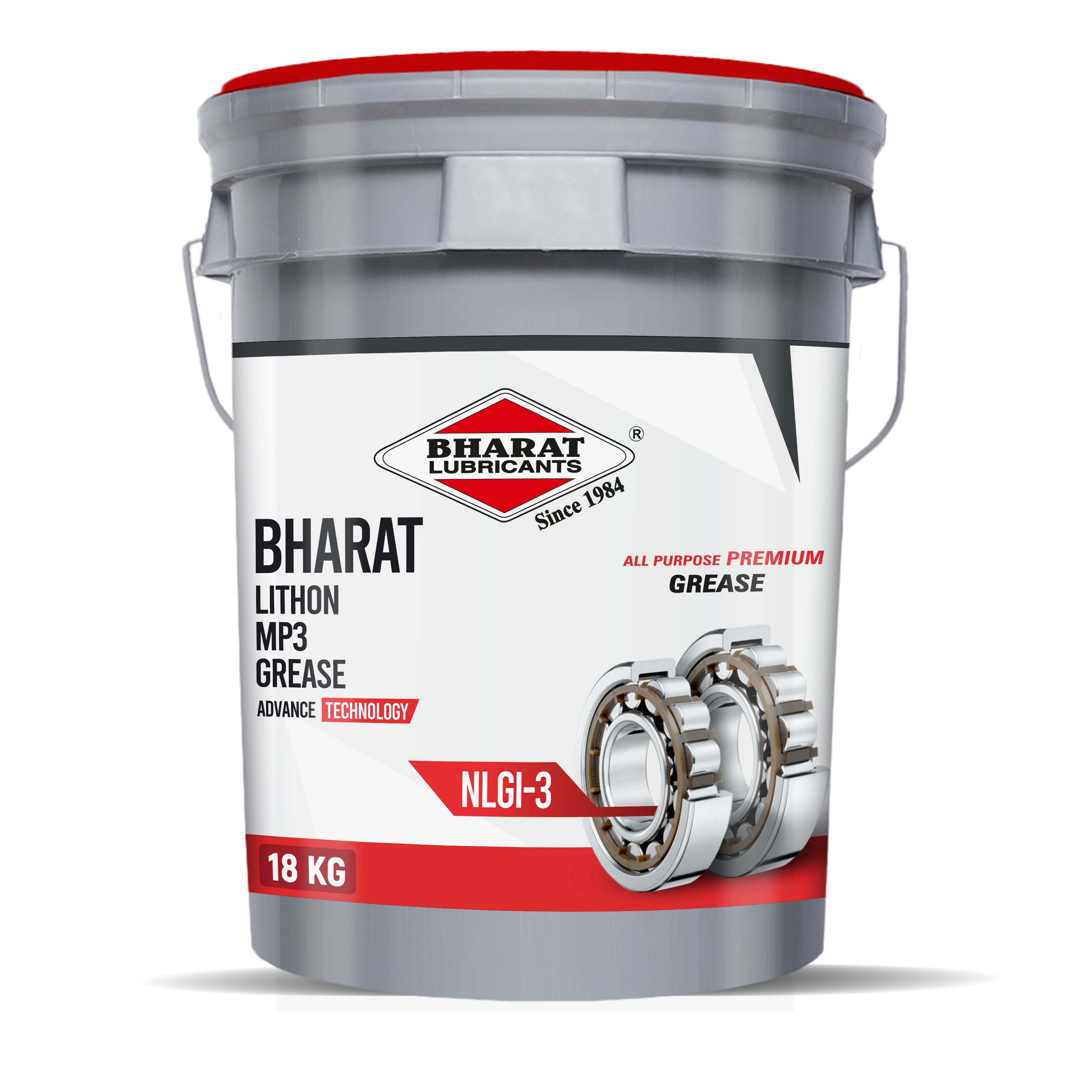 Best Multipurpose Lithium Grease NLGI-3 for Automotive, Industrial Agricultural Applications 