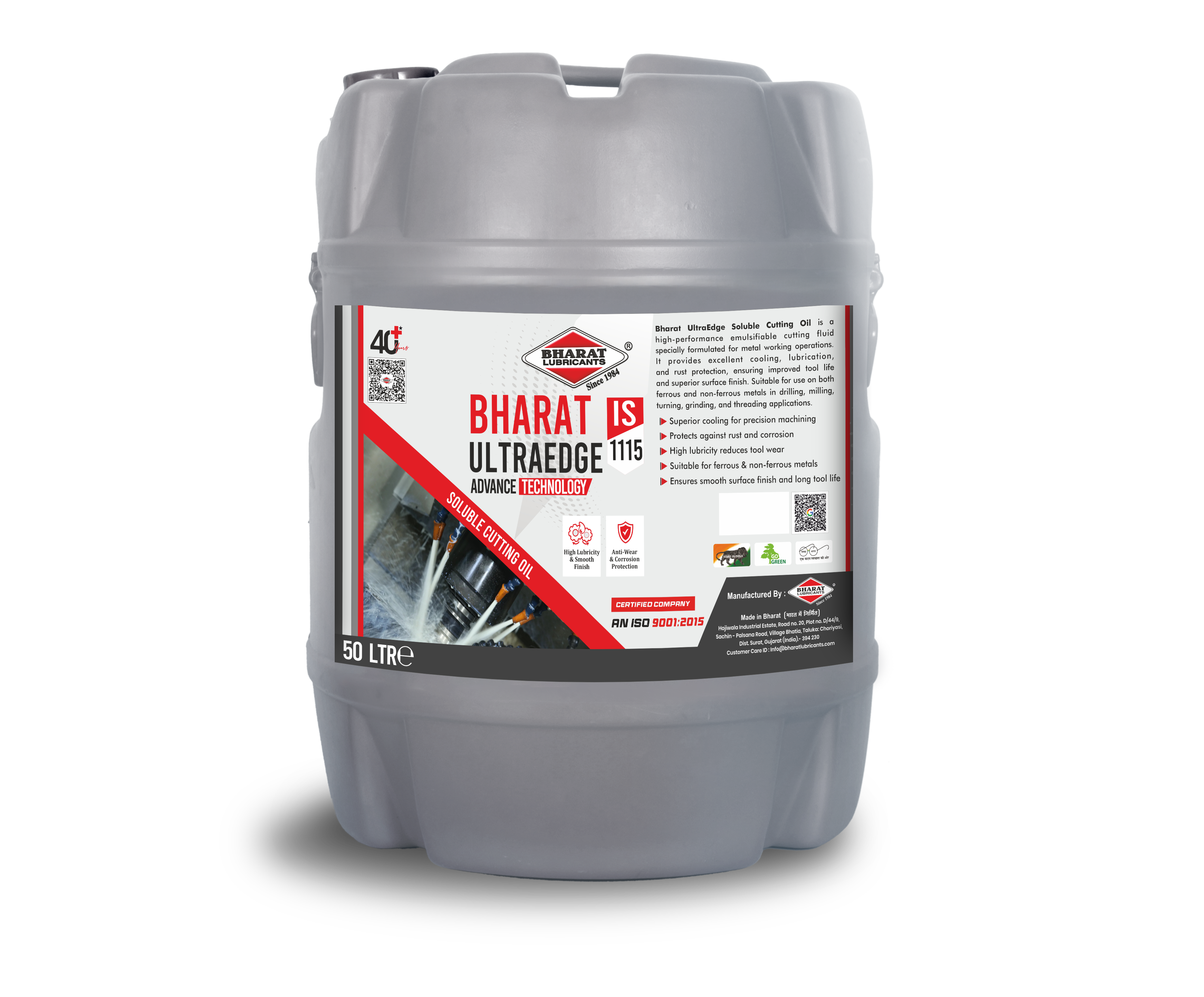 Best Soluble Cutting Oil IS 1115 for CNC Machines, Grinding Metal Cutting in gujarat in pune