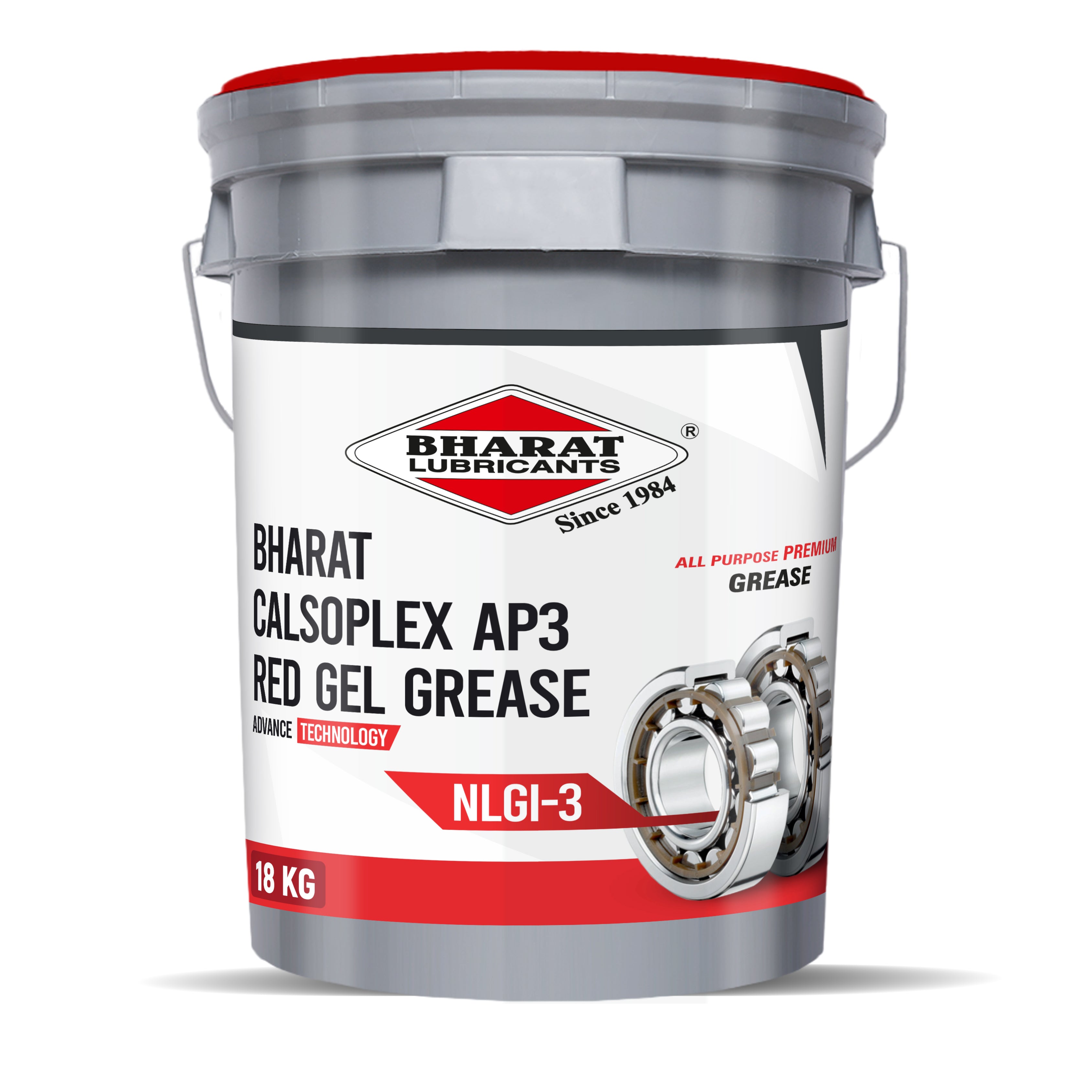 Bharat Calsoplex AP3 Red Gel Grease