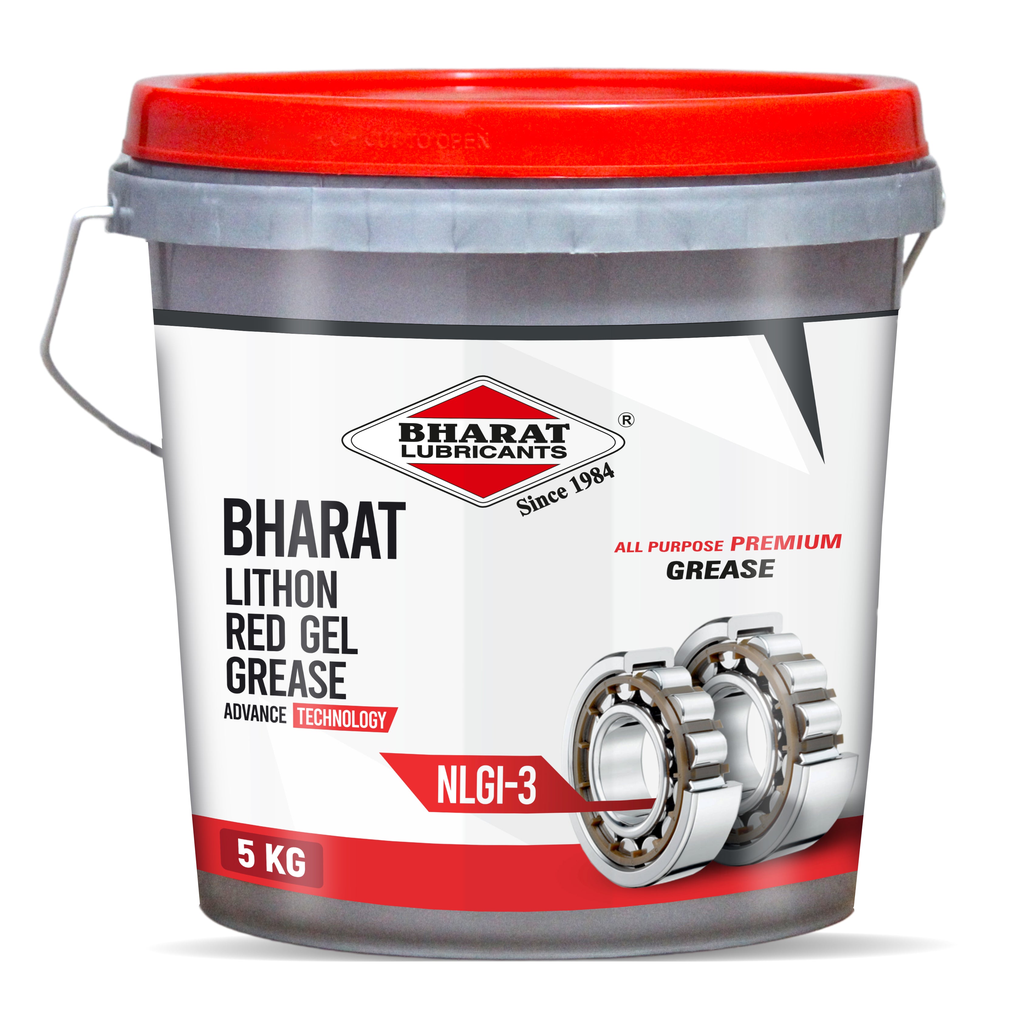 Bharat Lithon Red Gel Grease