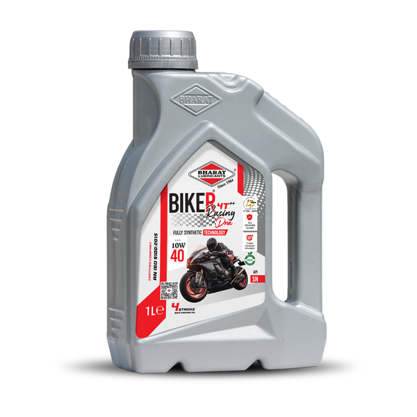 Bharat Biker Racing DNA 10W40 Fully Synthetic Engine Oil