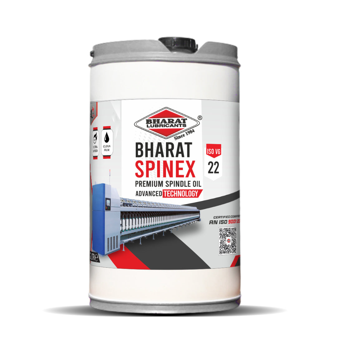 BHARAT SPINEX ISO VG22 Spindle Oil for Textile Machinery