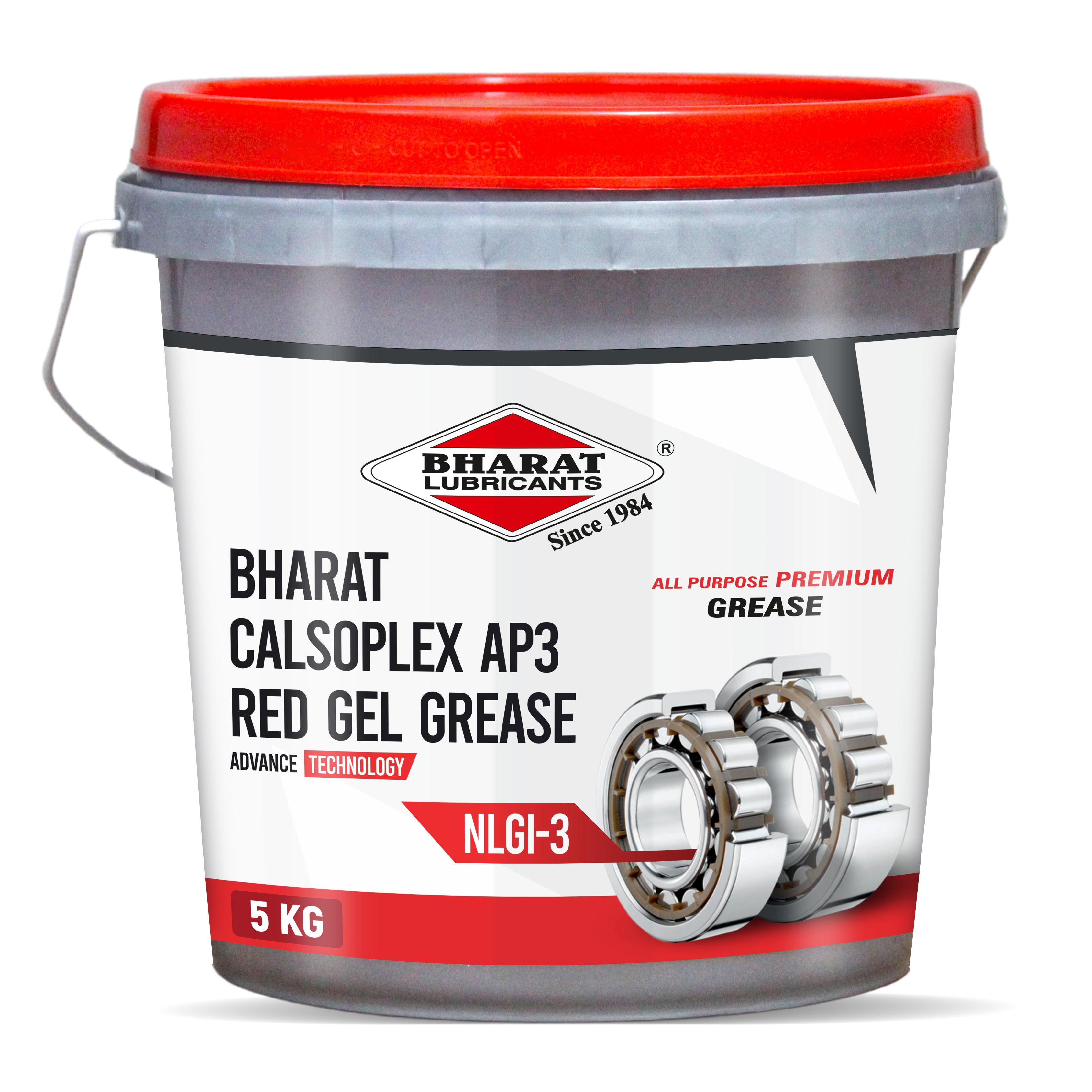 Bharat Calsoplex AP3 Red Gel Grease