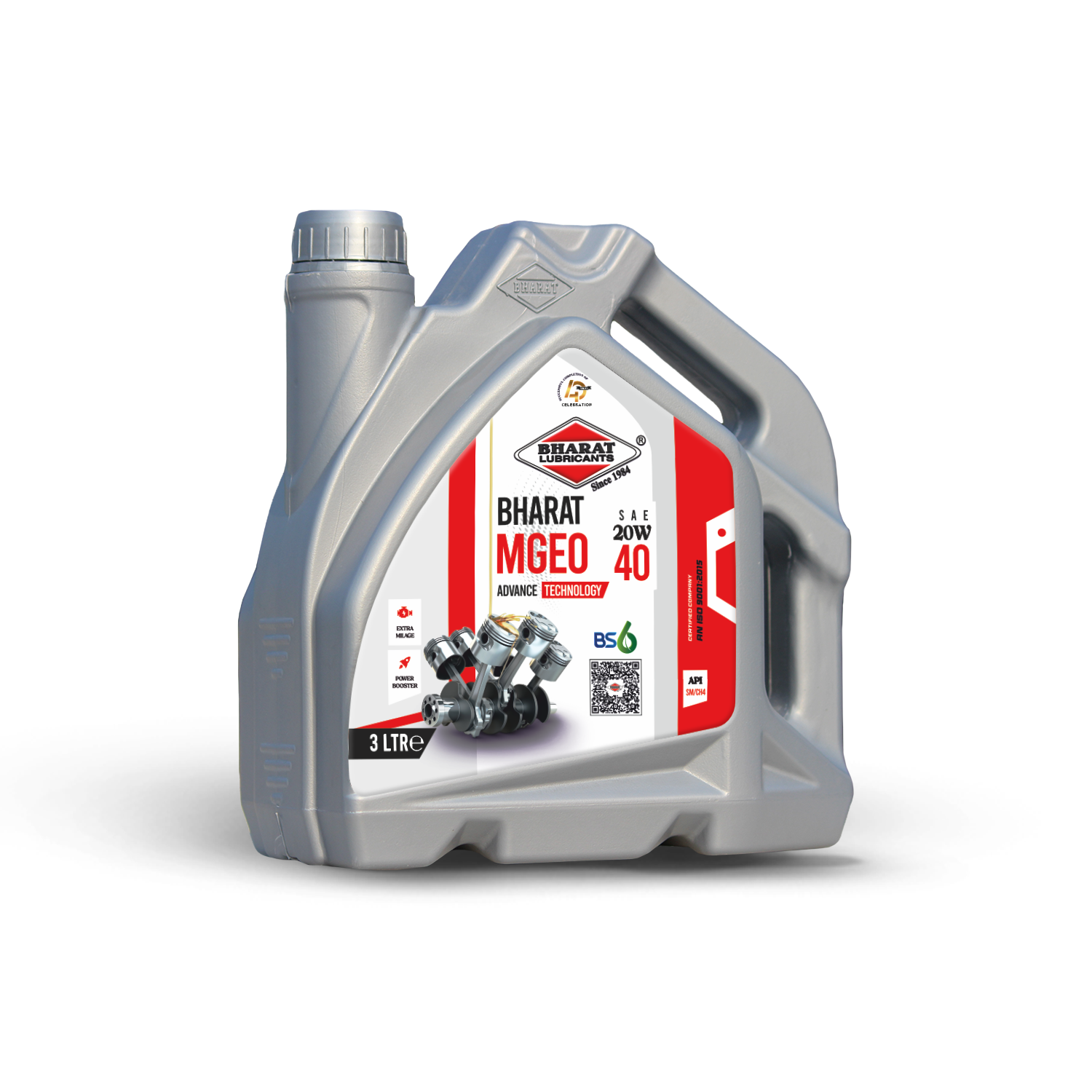BHARAT MGEO 20W-40 SM CH-4